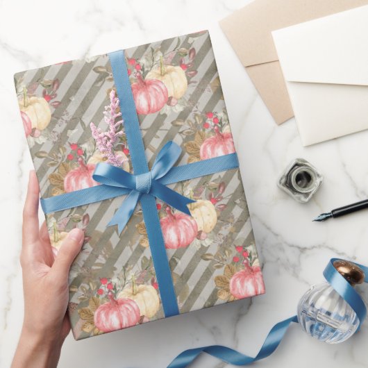 Kürbisparadies Thanksgiving Geschenkpapier (Schenken)