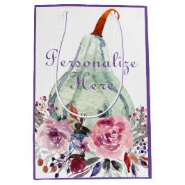 Kürbispastel aquamarin mittlere geschenktüte