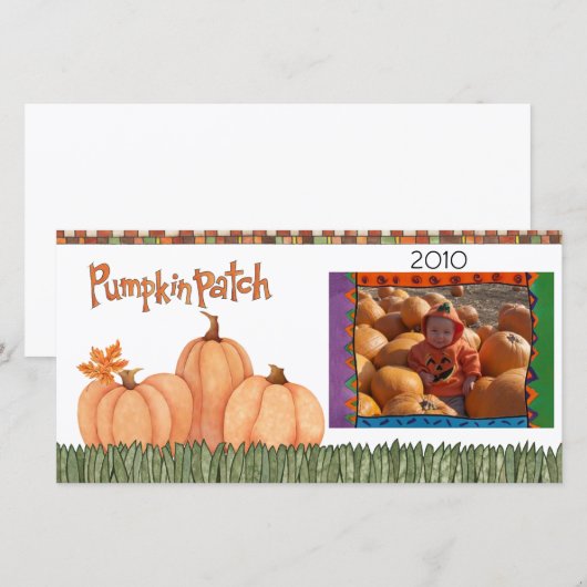 Kürbispflaster (Vorne/Hinten)