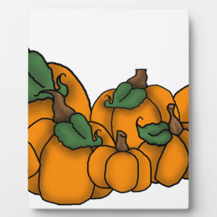 Kürbispflaster Fotoplatte