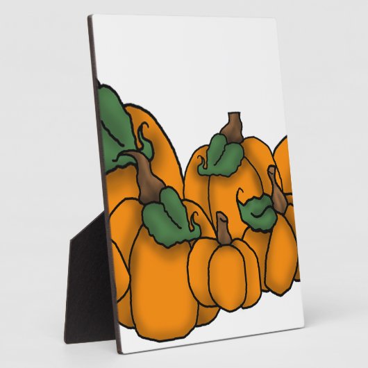 Kürbispflaster Fotoplatte (Seite)