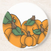 Kürbispflaster Getränkeuntersetzer (Vorne)