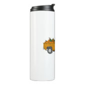 Kürbispflaster Thermosbecher (Nach links gedreht)