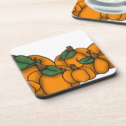 Kürbispflaster Untersetzer (Linke Seite)