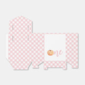 Kürbispink, karierter Gefälligkeitskasten Geschenkschachtel (Ungefaltet)