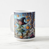 Kürbispumpparade Kaffeetasse (Vorderseite Links)