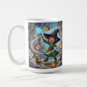 Kürbispumpparade Kaffeetasse (Links)