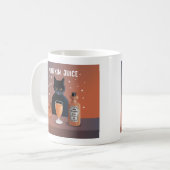 Kürbissaft Kaffeetasse (Vorderseite Links)