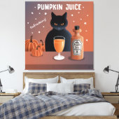 Kürbissaft Leinwanddruck (Insitu (Schlafzimmer))