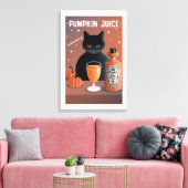 Kürbissaft Leinwanddruck (Insitu (Wohnzimmer))
