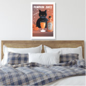 Kürbissaft Leinwanddruck (Insitu (Schlafzimmer))