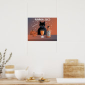 Kürbissaft Poster (Küche)