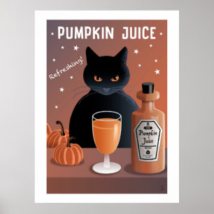 Kürbissaft Poster