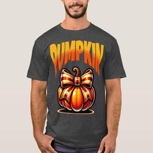 Kürbissaison Halloween T-Shirt (Vorderseite)