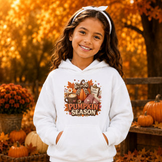 Kürbissaison passende Mutter und Tochter Hoodie