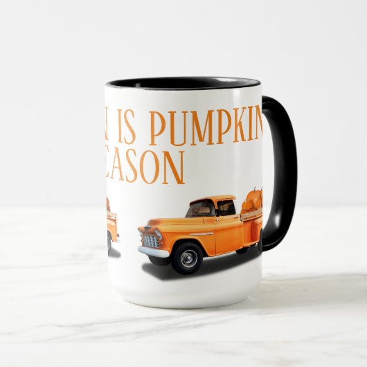 Kürbissaison, Tasse (VorderseiteRechts)