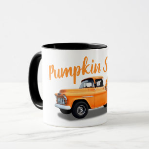 Kürbissaison, Tasse des Kaffees