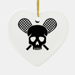 Kürbisschädel Keramik Ornament