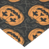Kürbisschädel Tischdecke (Schrägansicht)