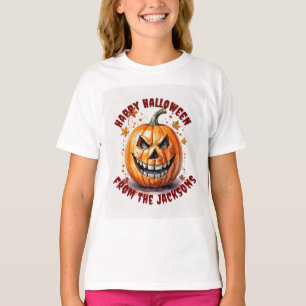 Kürbisschnitzerei Happy Halloween T-Shirt