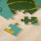 Kürbisse, Blätter: Herbstgemüsemuster Puzzle (Seite)