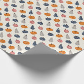 Kürbisse Geschenkpapier (Ecke)