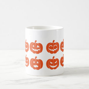 Kürbisse Grimasse Kaffeetasse