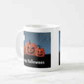 Kürbisse Halloween Kaffeetasse (Vorderseite Links)