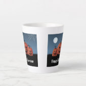 Kürbisse Halloween Milchtasse (Vorderseite)