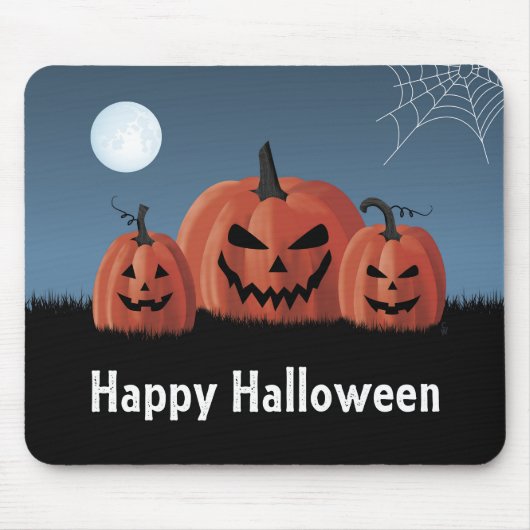 Kürbisse Halloween Mousepad (Vorne)