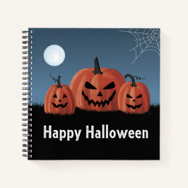 Kürbisse Halloween Notizblock