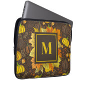 Kürbisse Herbst Ernte Muster Laptopschutzhülle (Vorne Rechts)