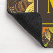 Kürbisse Herbst Ernte Muster Mousepad (Ecke)
