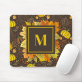 Kürbisse Herbst Ernte Muster Mousepad (Mit Mouse)