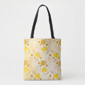 Kürbisse Herbst Ernte Muster Tasche (Vorderseite)