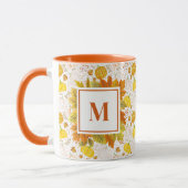 Kürbisse Herbst Ernte Muster Tasse (Links)