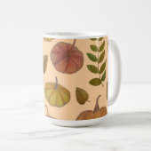 Kürbisse kaffeetasse (VorderseiteRechts)