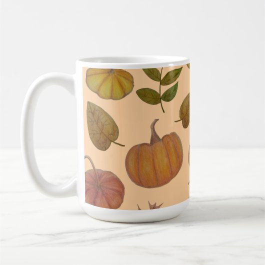 Kürbisse kaffeetasse (Links)