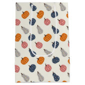 Kürbisse Mittlere Geschenktüte (Rückseite)