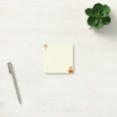 🍂 Kürbisse und Herbstweizen Post-it Klebezettel (Büro)