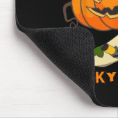 Kürbisskateboard Halloween-Kostüm Spaß Skateboard Mousepad (Ecke)