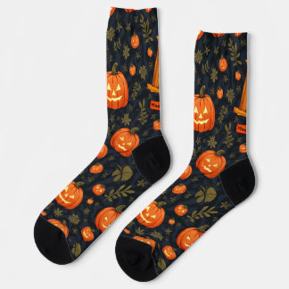 Kürbissocken Socken