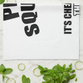 Kürbisspielerentwürfe Küchentuch (Gefaltet)