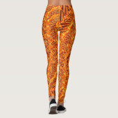 Kürbisspitze wirbeln...... leggings (Rückseite)