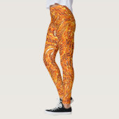 Kürbisspitze wirbeln...... leggings (Links)