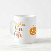 Kürbisspülung Kaffeetasse (Vorderseite Links)