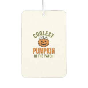 Kürbisste in der Patch Vintage Halloween-Dekoratio Autolufterfrischer