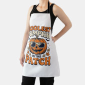 Kürbisste Patch Vintage Halloween-Shirt Schürze (InSitu)