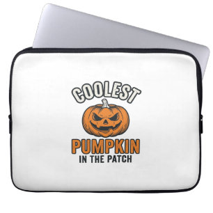 Kürbisste Vintage Halloween-Shirt Laptopschutzhülle