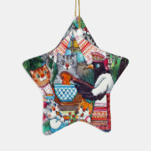 Kürbissuppe Keramik Ornament (Rechts)